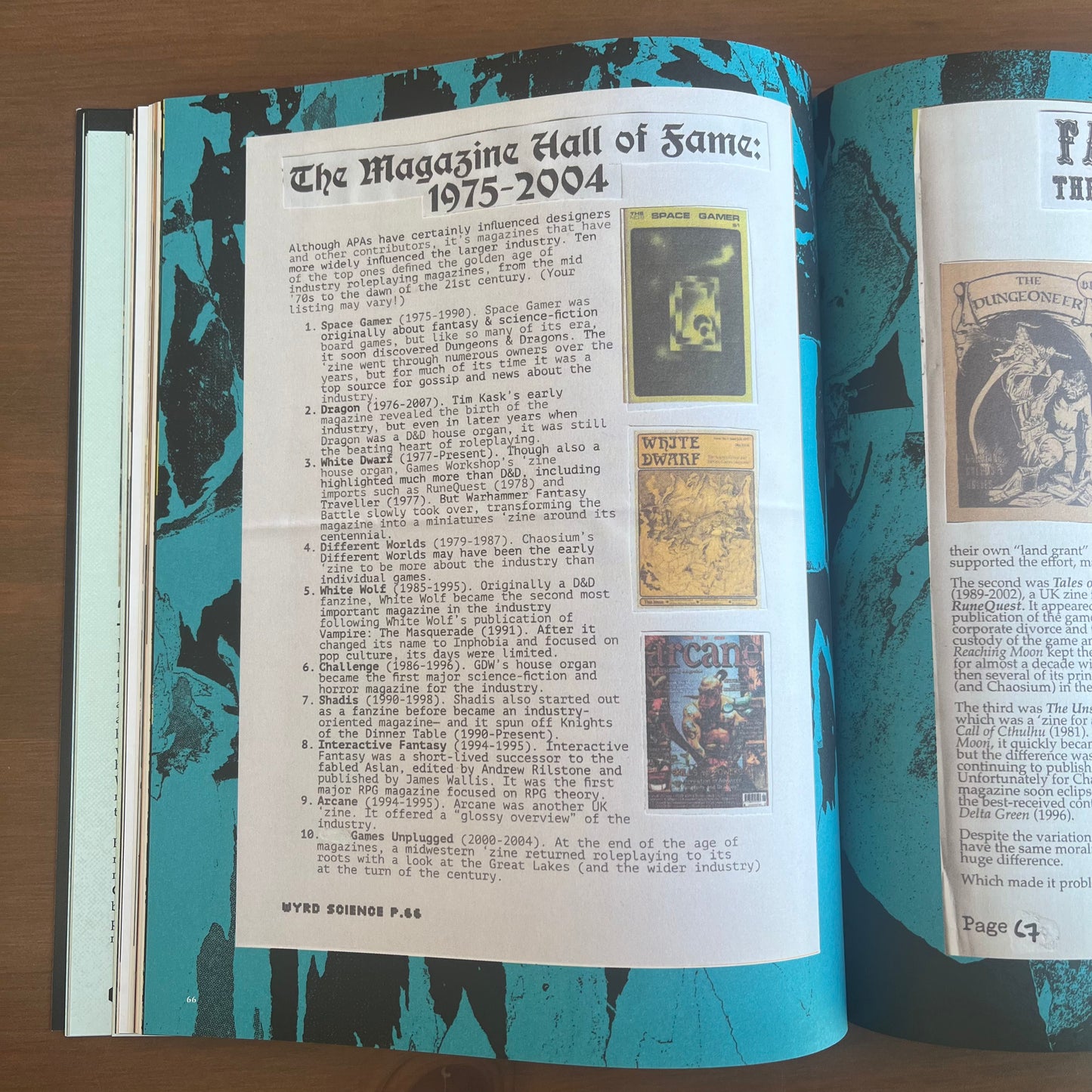 Wyrd Science: Issue 8
