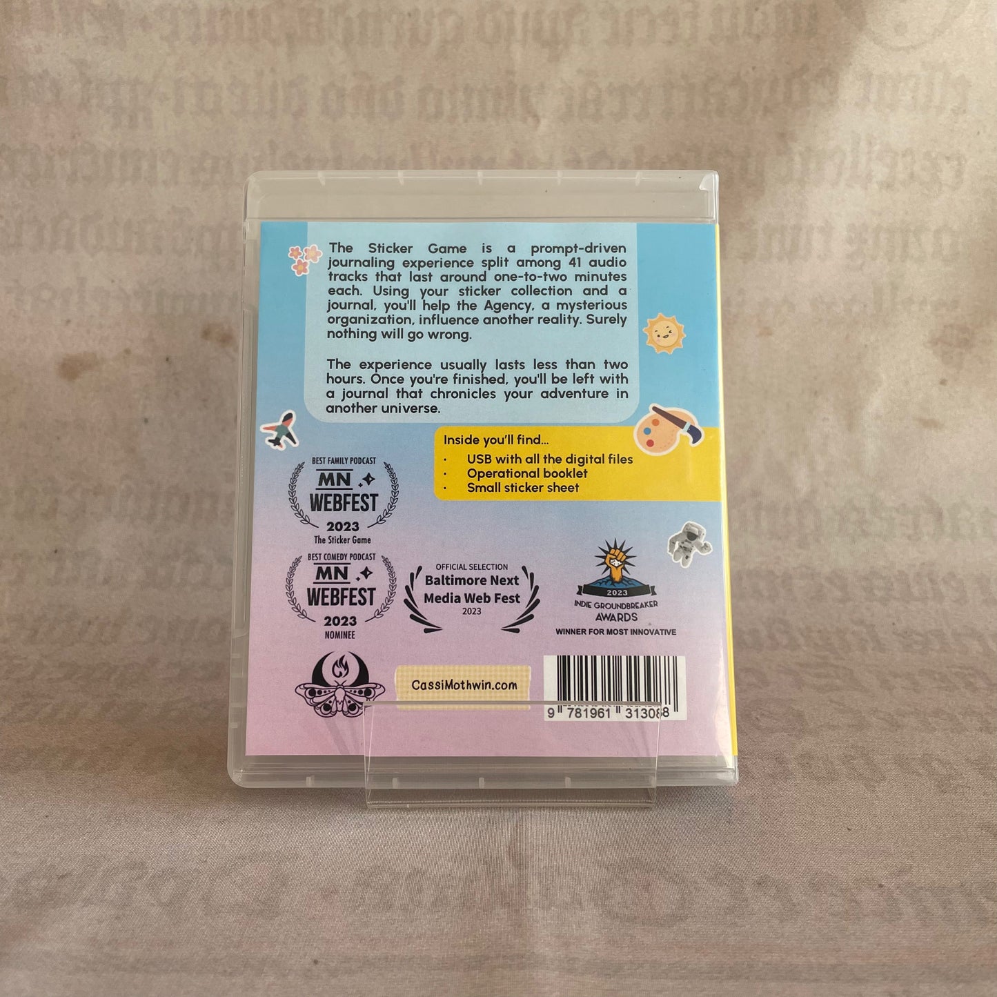The Sticker Game: An Interactive Audio Drama Journaling Experience
