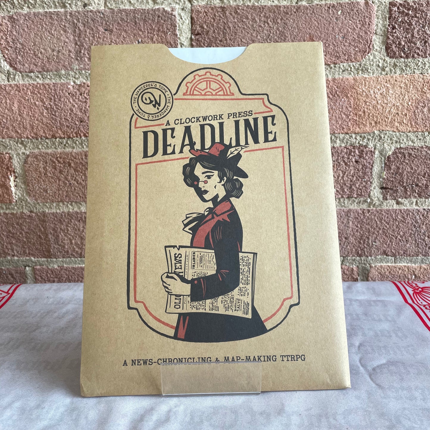 Deadline: a news-chronicling & map-making game