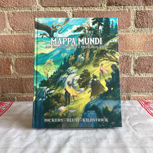 Mappa Mundi: an exploration + ecology RPG