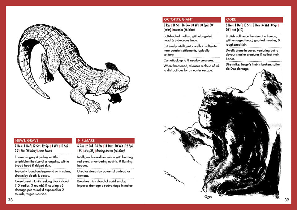 Runecairn Bestiary