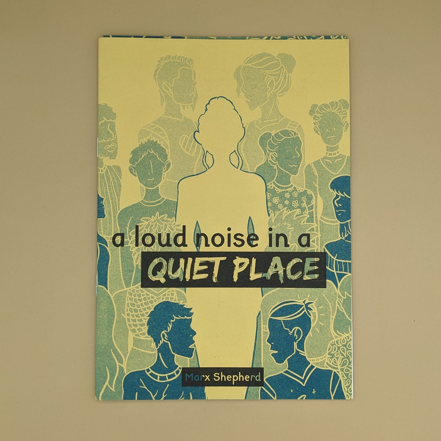 a loud noise in a quiet place