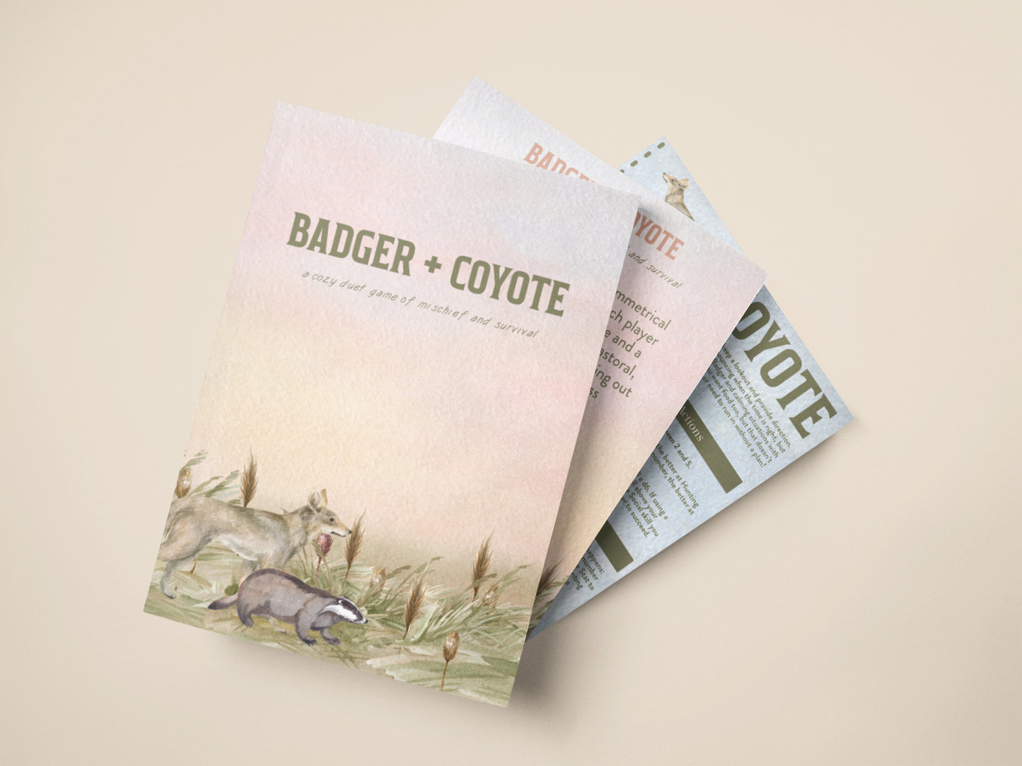 Badger + Coyote
