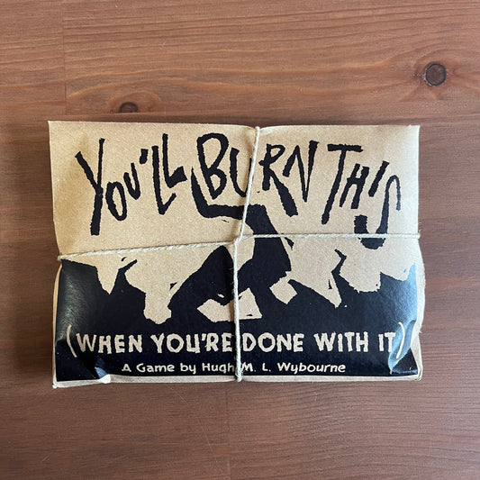 You'll Burn This