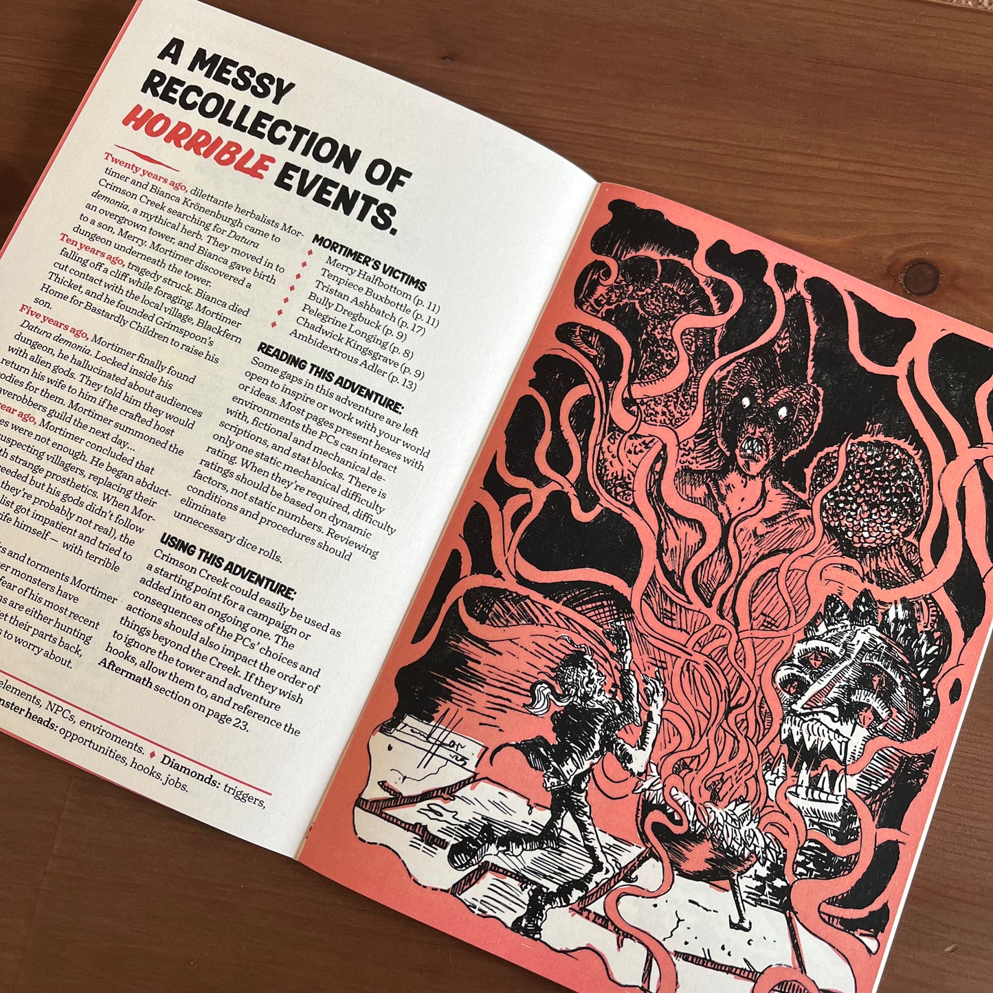 The Curious Creeps In Crimson Creek