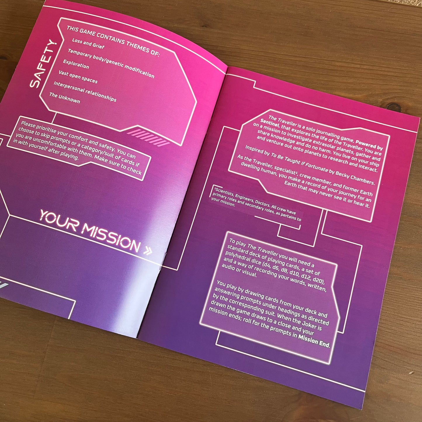 Universe at Your Door: The Traveller