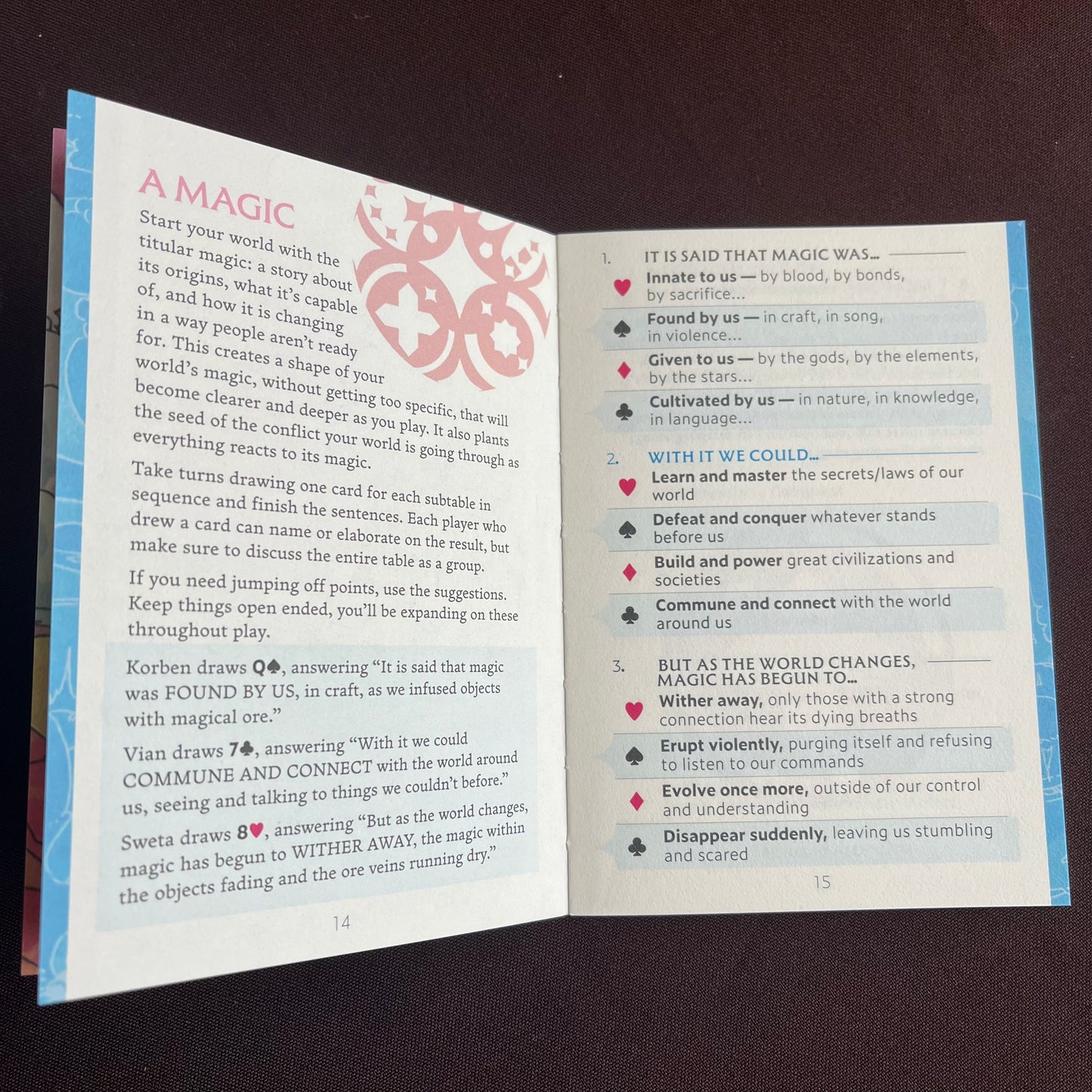 A Land Once Magic- a conversational post-fantasy worldbuilding TTRPG