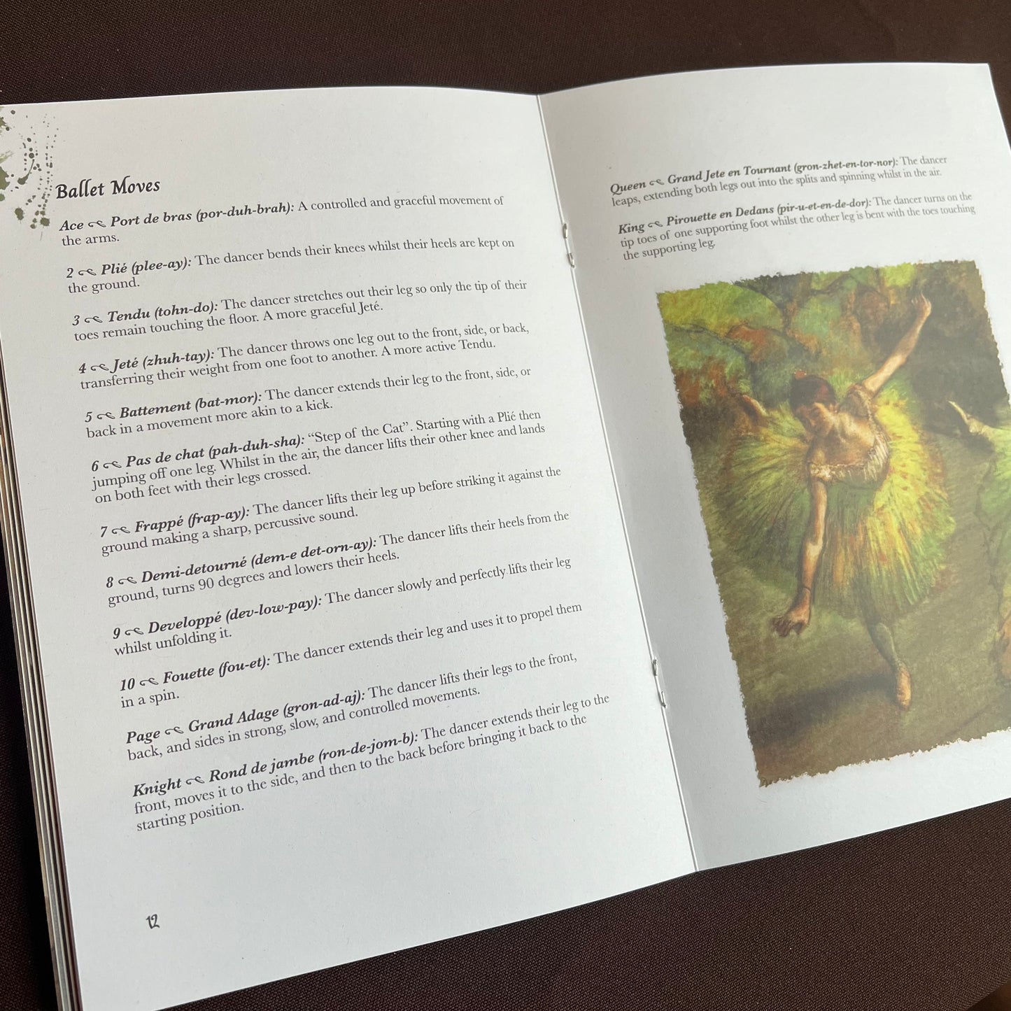 Pirouette - A Ballet Horror TTRPG