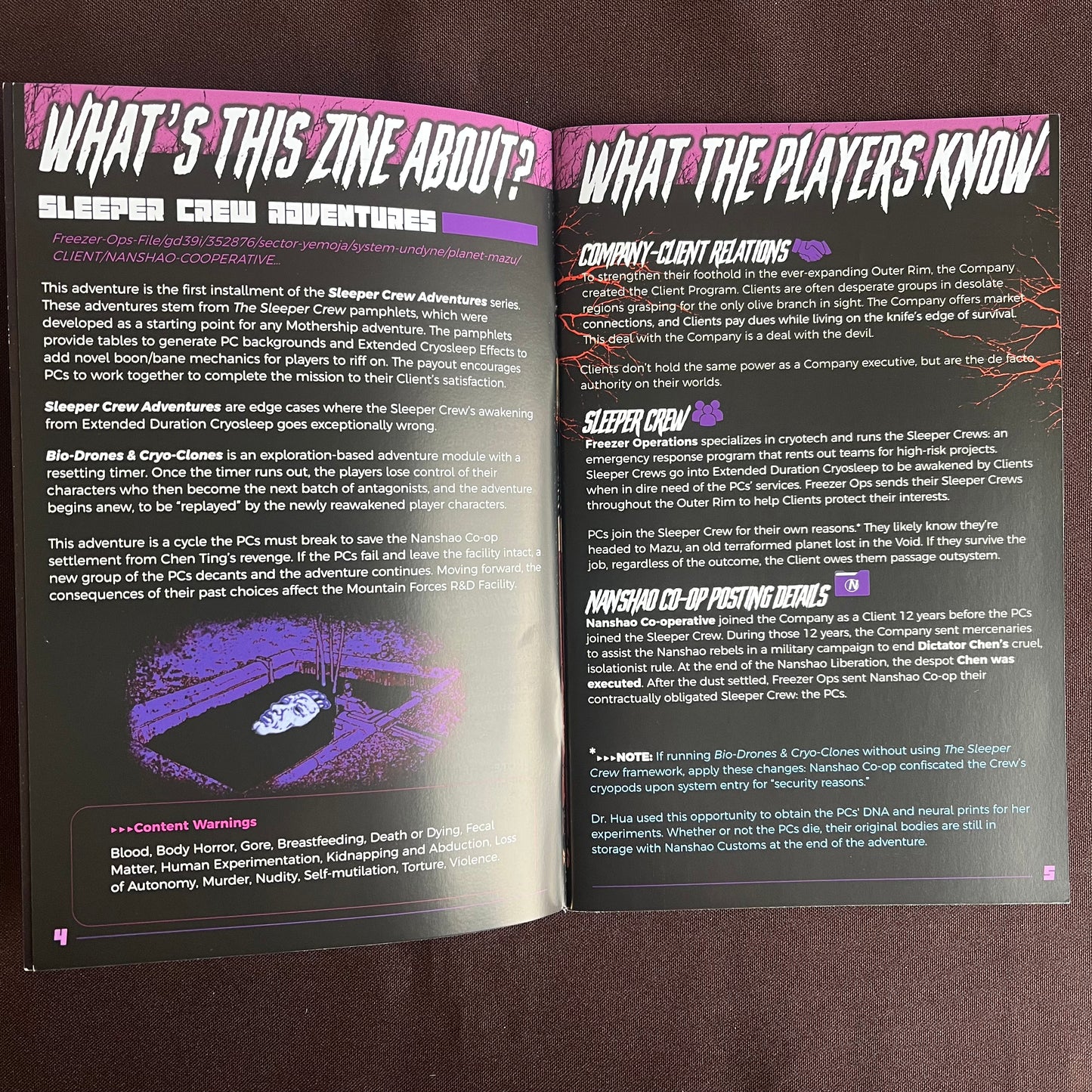 Bio-drones and Cryo-clones