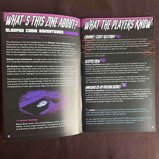 Bio-drones and Cryo-clones