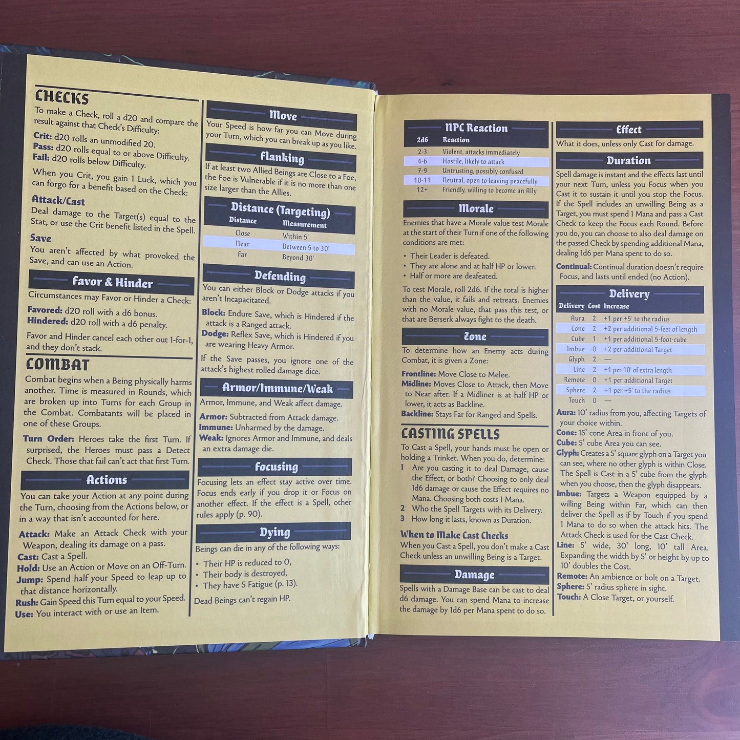 Vagabond Pulp Fantasy Roleplaying Game