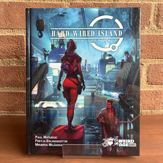 Hard Wired Island - retrofuture cyperbunk