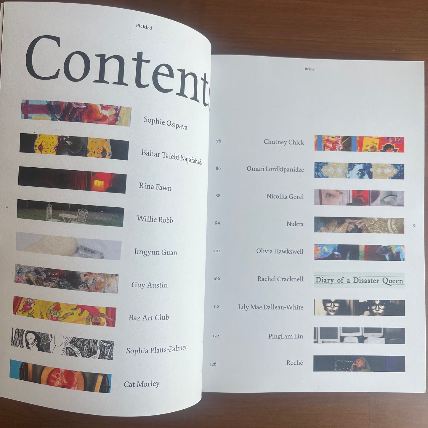Pickled Magazine Issue #1: Brine